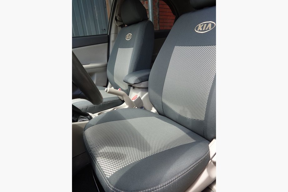 Kia Cerato 1 2004-2009 Housses de Sièges Auto (Tissu, Classik) Image