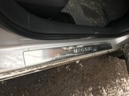 Renault Megane II 2004-2009 Seuils de porte inox (Omsa, 4 pcs) photo 2