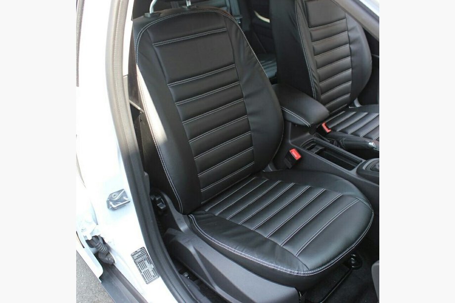 Mitsubishi Lancer X 2008- Housses de Sièges Auto (Similicuir, ECO) Photo 3