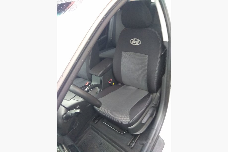 Hyundai Elantra (XD) 2000-2011 Housses de Sièges Auto (Tissu, Classik) Image