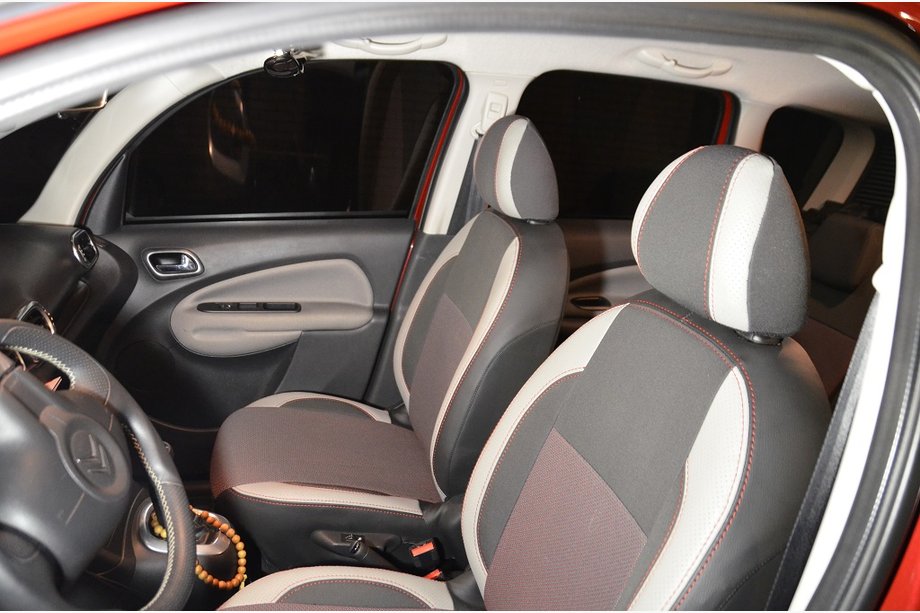Citroen C-3 Picasso 2010-2017 Nouveau ! Housses de siège auto sur mesure en similicuir Brothers Premium Photo 1