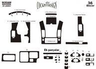 Nissan Navara 2006-2015 Tuning intérieur (36 pièces) photo 4