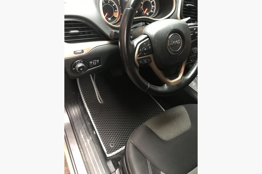 Jeep Cherokee KL 2013- Tapis de sol EVA (noirs) Image