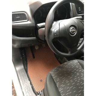 Tapis de sol EVA (rouge brique, avant) Fiat Doblo II 2010-2022 photo 1