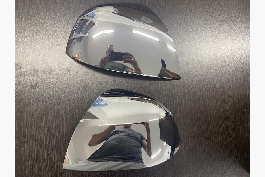 Chevrolet Captiva 2006-2019 Coques de Rétroviseurs Capuchons (2 pcs, ABS) Image
