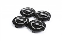Opel Enjoliveurs de jante 60/55mm noirs (lot de 4) photo 1