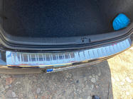 Volkswagen Golf 6 2008-2014 Protection de Pare-chocs Arriere Carmos (HB, Inox) photo 1