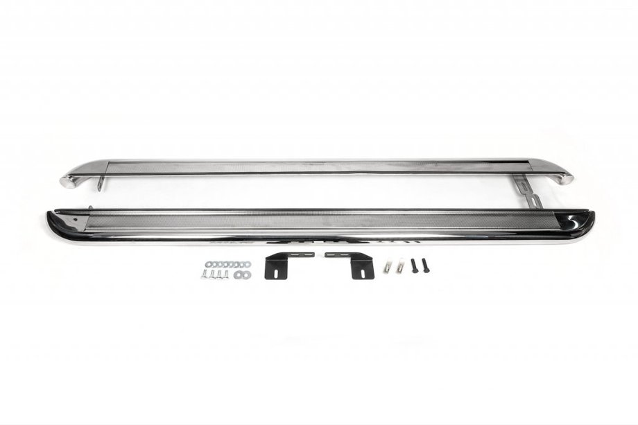 Volkswagen Tiguan 2007-2016 Marchepieds Latéraux Premium (2 pcs, Inox) Photo 2