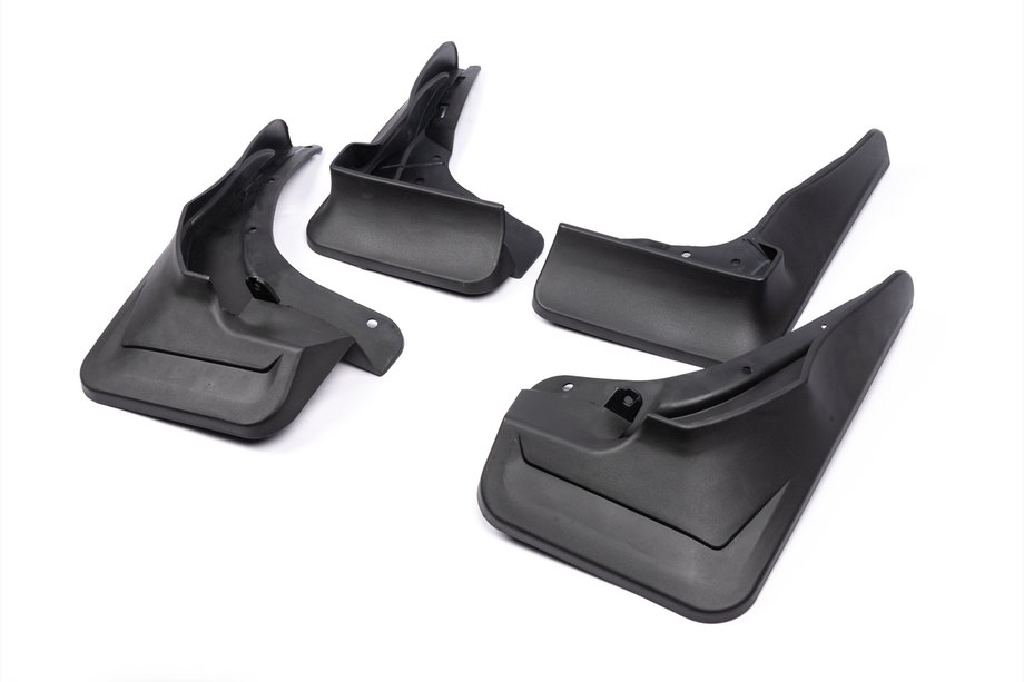 Mercedes GLE/ML class W166 2011-2018 Bavettes Premium d'origine pour ML avec marchepieds (4 pcs) Image