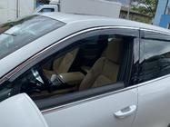 Porsche Cayenne 2010-2017 Déflecteurs de vitres avec bande chromée (4 pcs, HIC) photo 1