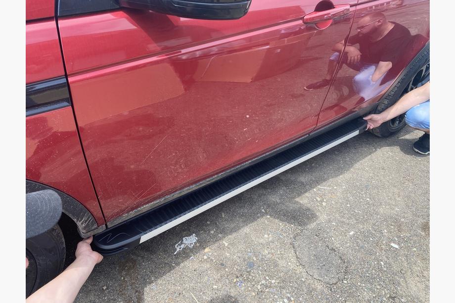 Land Rover Discovery Sport 2014- Marchepieds Latéraux Maya V1 (2 pcs, Aluminium) 2014-2019 Photo 3