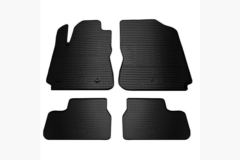 Citroen Cactus 2014-2020 Tapis en caoutchouc (4 pcs, Stingray Premium) Image