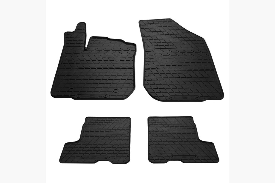 Dacia Sandero 2013-2020 Tapis en caoutchouc (4 pcs, Stingray Premium) Image
