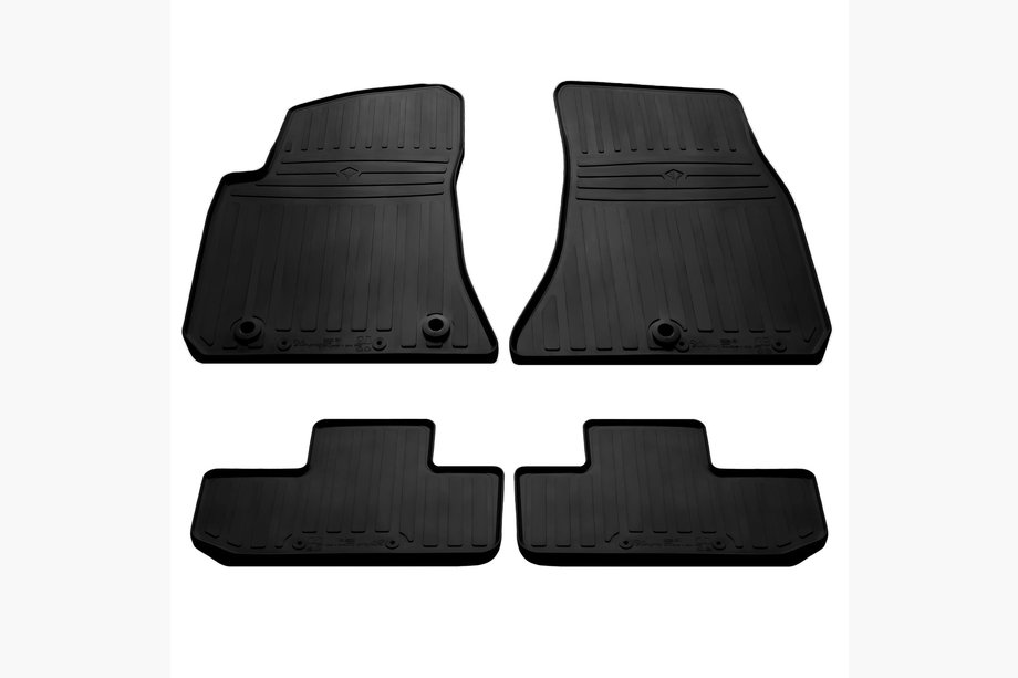 Dodge Challenger 2008-2023 Tapis en caoutchouc Stingray (2WD, 4 pcs, caoutchouc) Photo 1