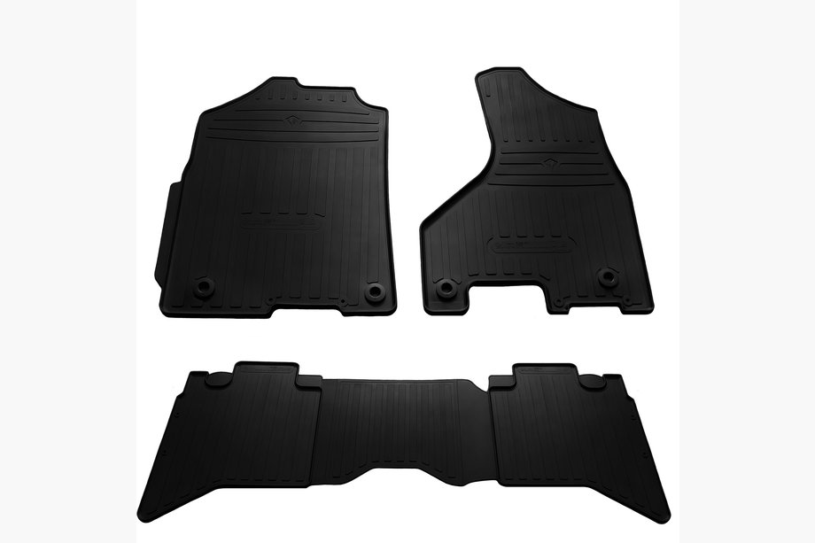 Dodge Tapis de sol en caoutchouc Stingray (2009-2018, CrewCab, 4 pcs, caoutchouc) Image