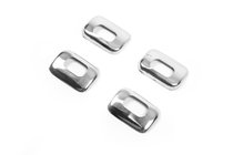 Renault Duster 2008–2017 Couvre-boutons intérieurs (4 pcs, inox) photo 3