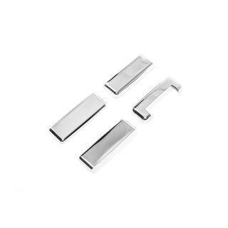 Couvre-poignées Chromés (4 pcs, Acier Inoxydable) photo 3