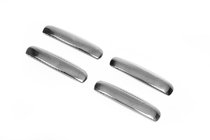 Mitsubishi Colt 2004-2012 Couvre-poignées de Porte Chromés (4 pcs, Acier Inoxydable) photo 3