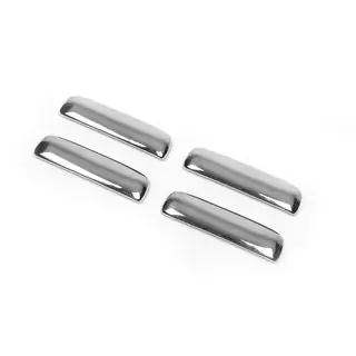 Couvre-poignées de Porte Chromés (4 pcs, Acier Inoxydable) photo 4