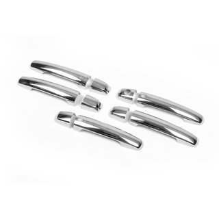 Couvre-poignées de porte chromés (5 pcs, inox, avec puce) Suzuki Grand Vitara 2005-2017 photo 3
