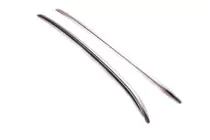 BMW X5 F15 2013-2018 Barres longitudinales de toit integrees chromees OEM (Aluminium, pose par collage) photo 3