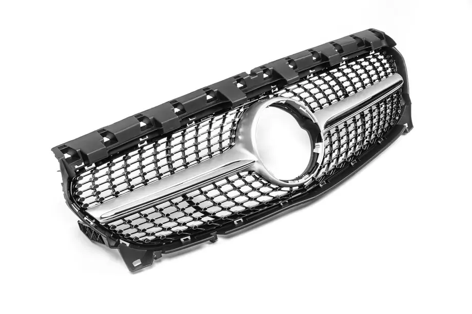 Mercedes CLA C117 2013-2019 Calandre Avant (2017-2019, Diamond Silver) Photo 6
