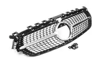 Mercedes B-class W247 2019- Calandre Avant Diamond Silver (pour Base) photo 3
