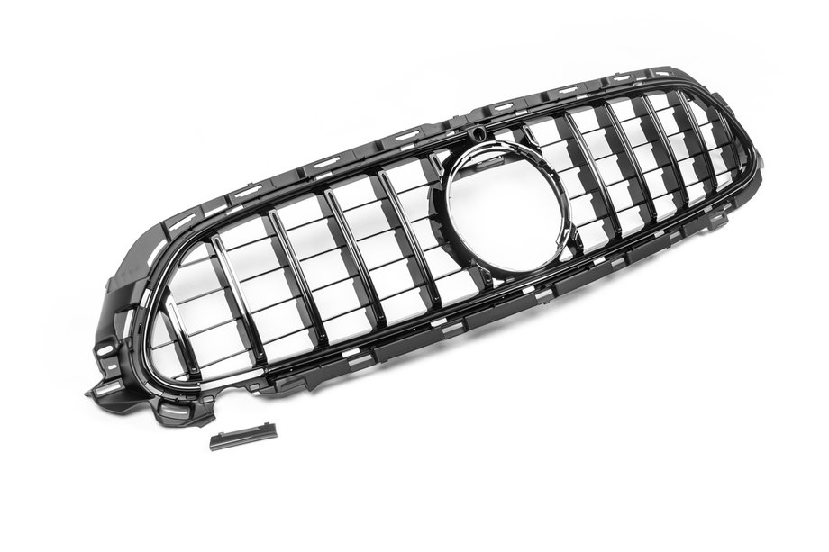 Mercedes E-class W213 2016-2023 Calandre Avant Panamericana GT (AMG Line, 2020-2023) Sans emplacement pour caméra Photo 4