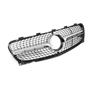 Calandre Avant Diamond Silver (2017-2019) Mercedes GLA X156 2014-2019 photo 3
