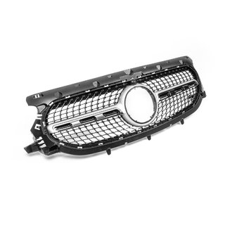 Calandre Avant Diamond Silver Mercedes GLA H247 2020- photo 3