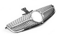 Mercedes C-class W204 2007-2015 Calandre Avant Diamond Silver (pour C63) photo 2