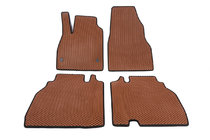 Renault Kangoo 2008–2020 Tapis de sol EVA (rouge brique) Avant photo 1