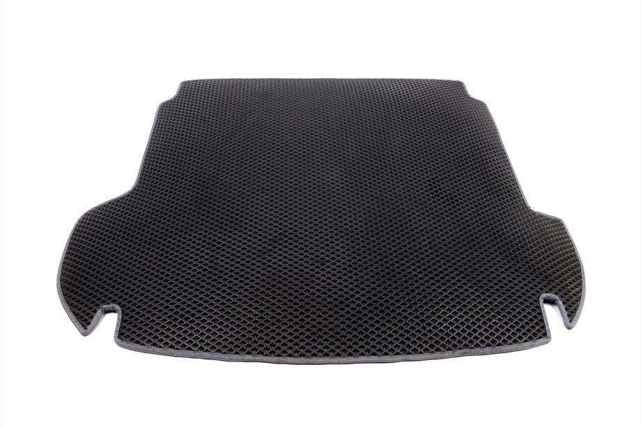 Hyundai Santa Fe 2 2006-2012 Tapis de coffre (EVA, noir) (5 places) Photo 2