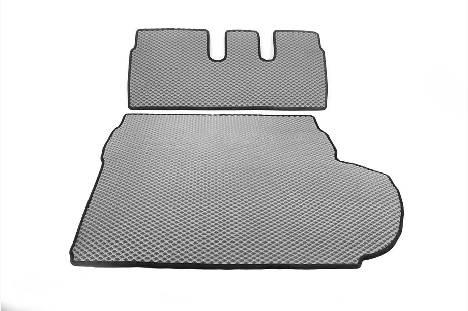 Mitsubishi Outlander 2006-2012 Tapis de coffre (EVA, gris) 7 places Image