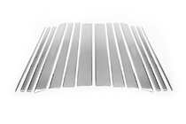 Range Rover III L322 2002-2012 Enjoliveurs de Montants de Porte en Acier Inoxydable (14 pcs) photo 2
