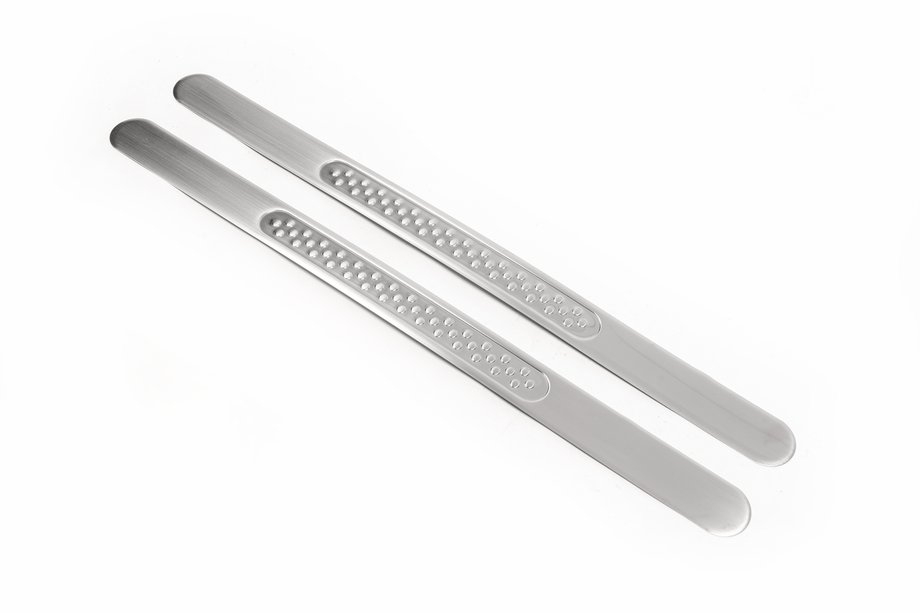 Seuils de porte universels Omsa (2 pcs, inox) Image