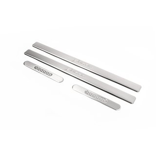 Seuils de porte OmsaLine (4 pcs, inox) Fiat Punto Grande/EVO 2006-2018 photo 1