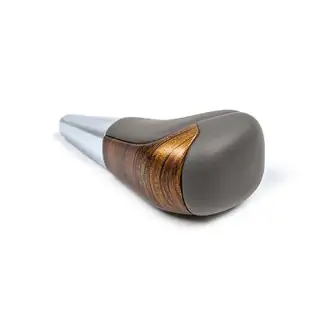 Pommeau de Levier de Vitesse (Cuir Gris + Bois Clair) Toyota Land Cruiser 200 2007-2021 photo 1