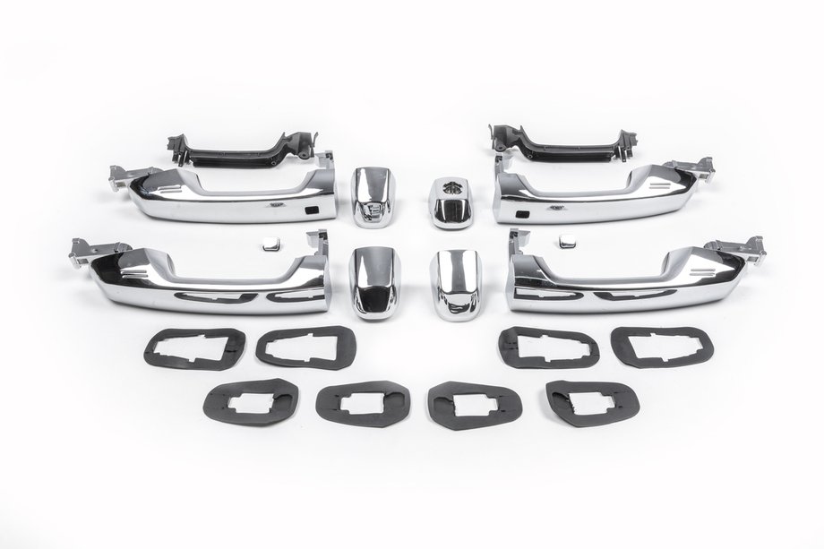 Toyota Land Cruiser 200 2007-2021 Poignées de porte 2008-2015 complètes Design NEW (4 pcs) Image