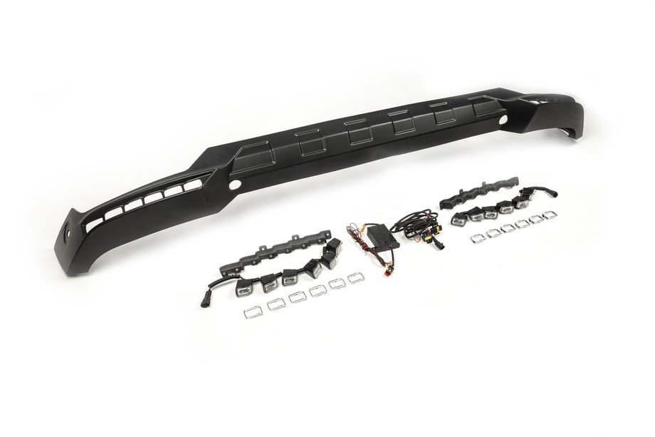Mercedes G class W463 1990-2018 Lame de pare-chocs avant BRBS avec LED Photo 3