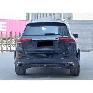 Diffuseur arrière avec embouts d’échappement GLE63 Silver (2018-2026)