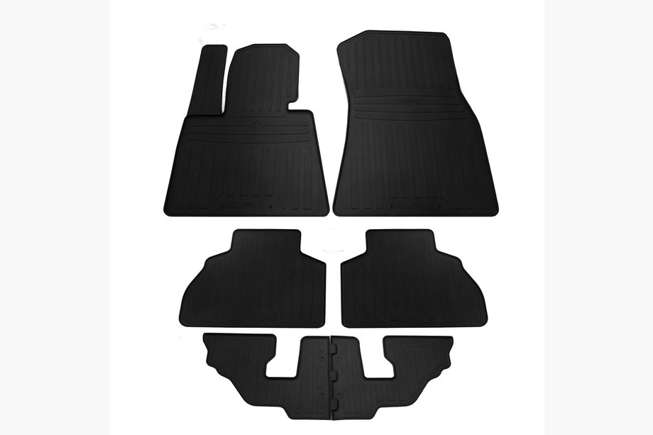 BMW X7 G07 2019- Tapis en caoutchouc (pour 7 places, Stingray Premium) Photo 1