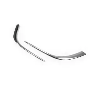 Couvre-phares antibrouillard (2 pcs, inox) photo 2