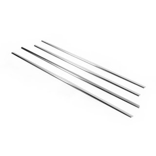 Encadrement de vitres inox (4 pcs) photo 2