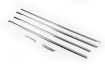 Kia Sportage 2004-2010 Encadrement de vitres inox (6 pcs) OmsaLine - Inox Italien photo 2
