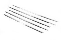 Chevrolet Captiva 2006-2019 Baguettes inférieures de vitres inox (6 pcs) photo 2