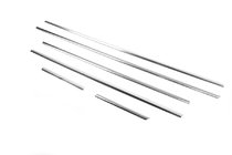 BMW X5 E70 2007-2013 Baguettes inférieures de vitres inox (6 pcs) photo 2
