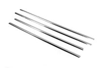 Mercedes C-class W203 2000-2007 Encadrement de Vitres Acier Inoxydable 4 pcs, Berline, Carmos - Acier Turc photo 5
