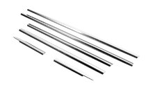 Mercedes ML W163 1997-2005 Encadrement de vitres exterieur inox (6 pcs) Carmos - Acier Inoxydable Turc photo 2