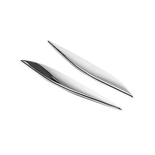 Coques chromées de capot (paupières de phares) BMW 3 Series E90/E91 2005-2011 photo 2
